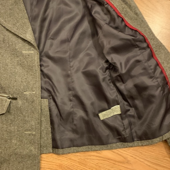 Vintage Grey Tweed Sparkly Light Coat/Jacket - Picture 10 of 16